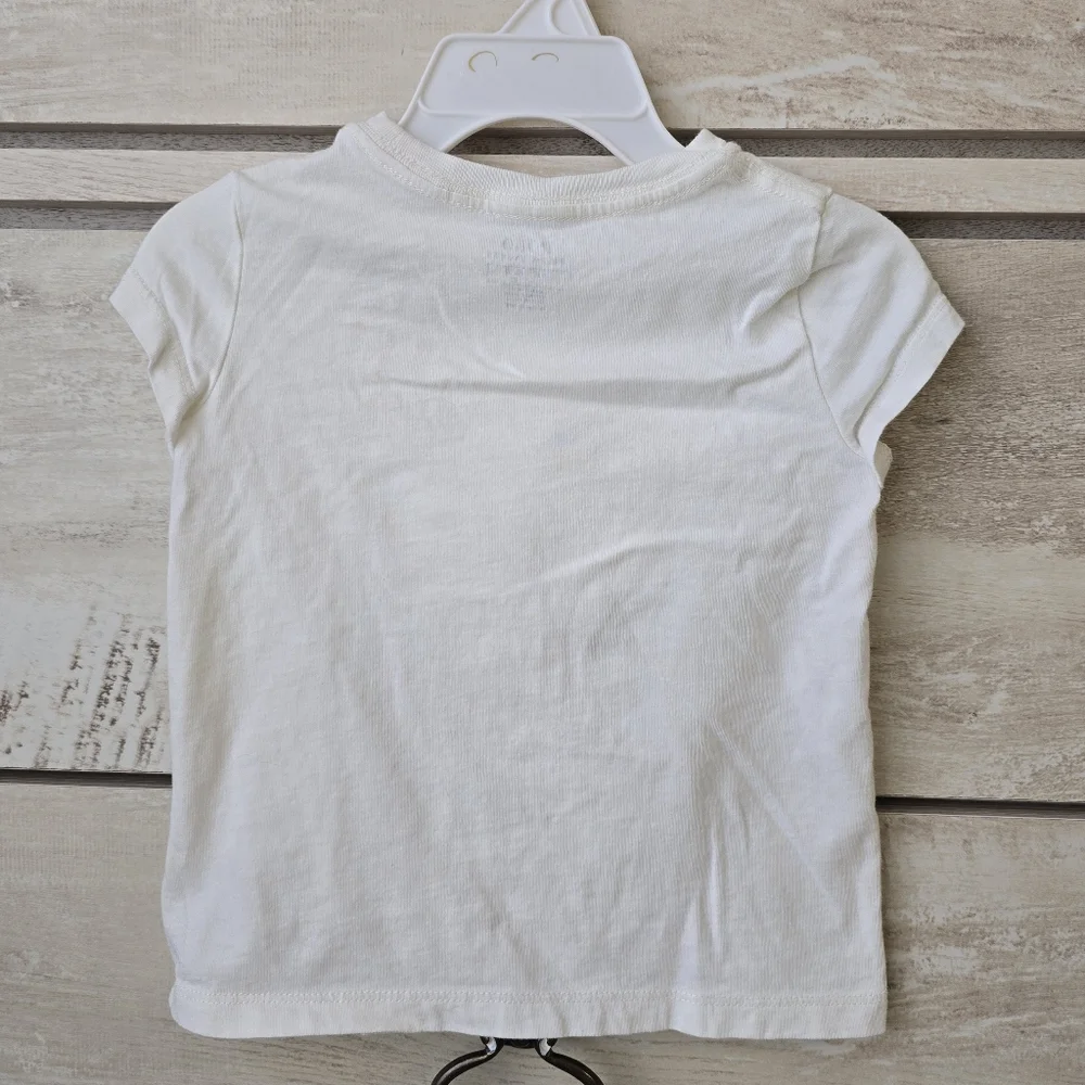 Ralph Lauren Bear White Short Sleeve Tee